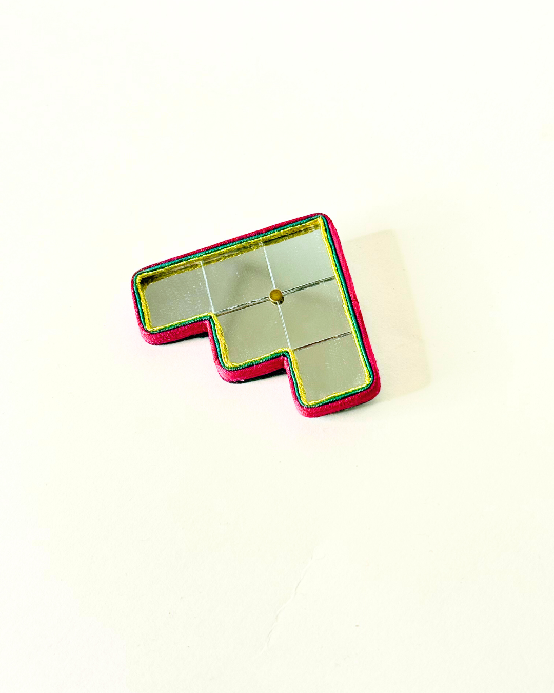Harir Arrow Mirror Brooch