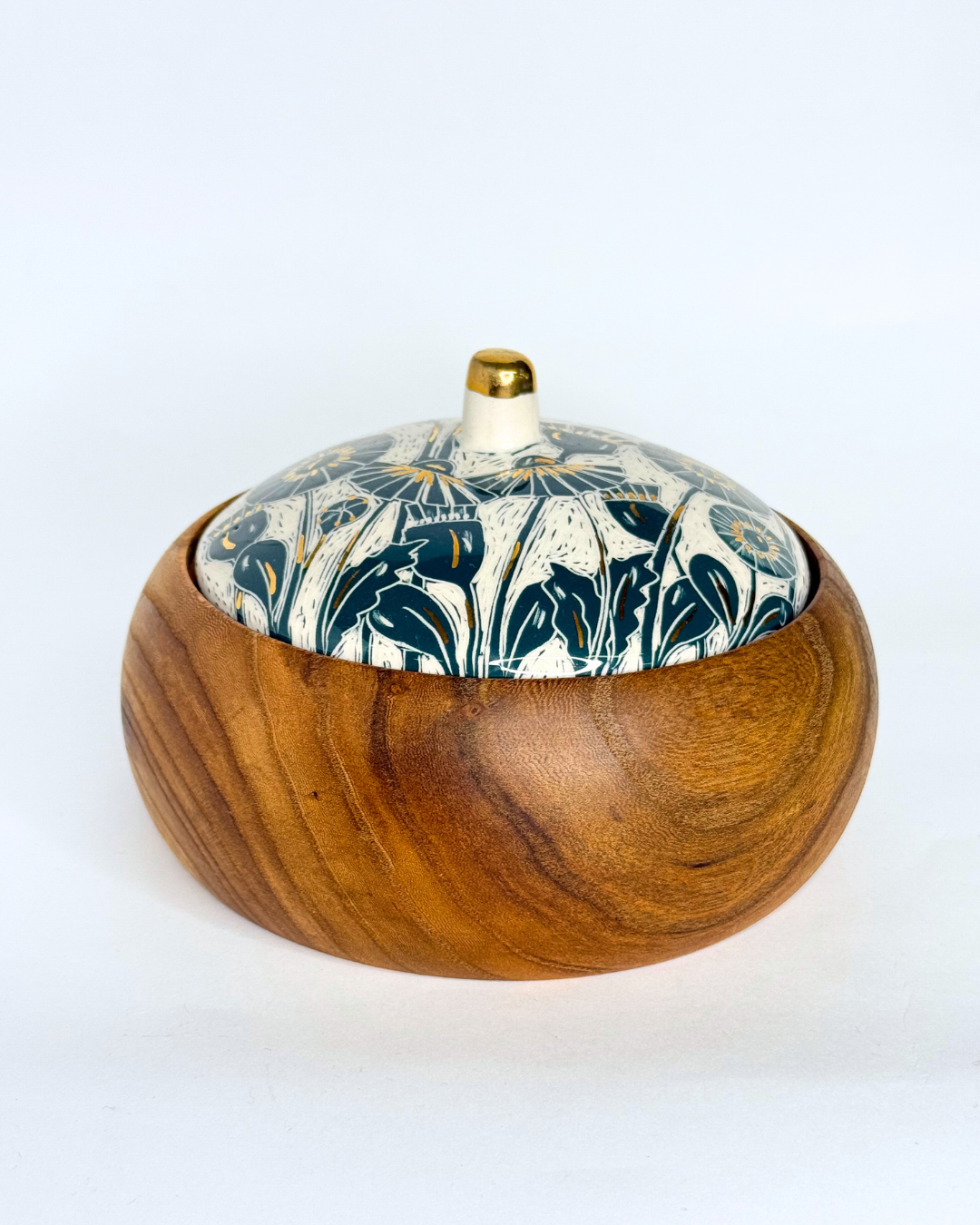 Mehrfam Medium Candy Container With Ceramic Lid
