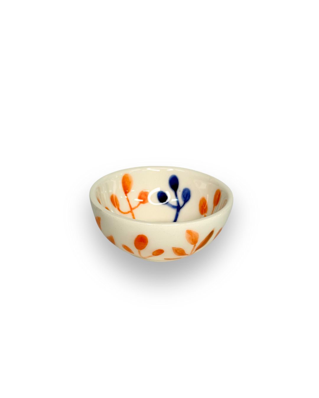 Khaki Blue Orang Tiny Bowl
