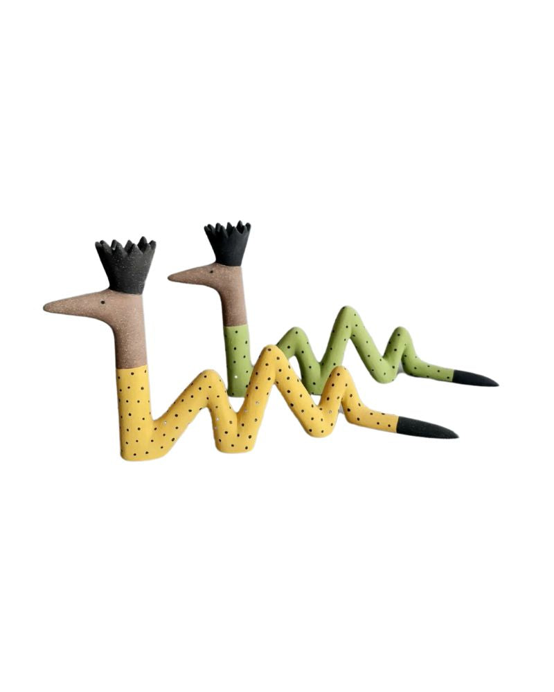 Leecoo King of the Worms Ceramic Sculpture