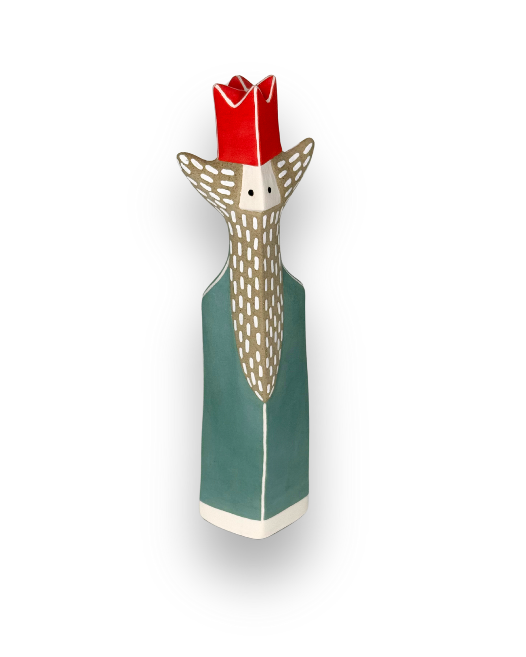 Leecoo King Ceramic Sculpture