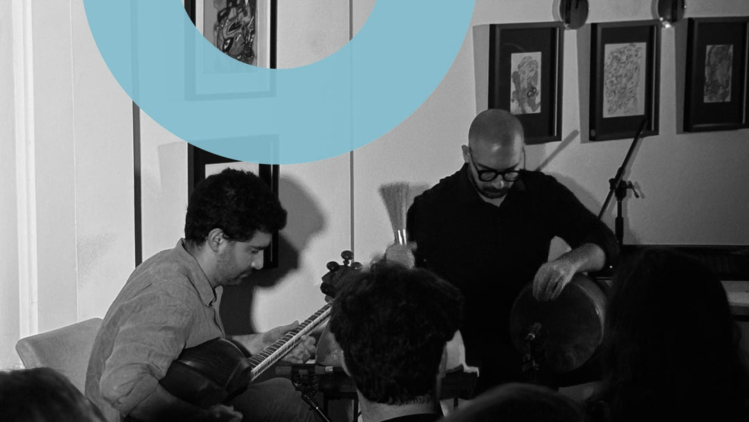 Hamed Sadeghi and Sohrab Kolahdooz with Mesmerizing Tar and Percussion Dialogue