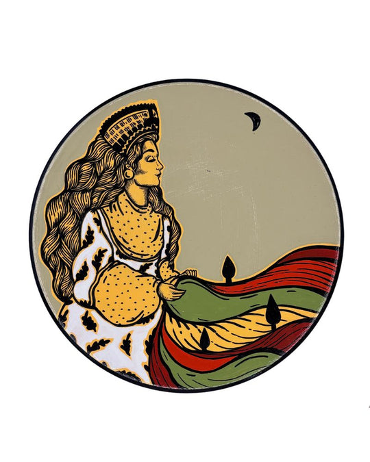 Haneh Decorative Hand-painted Plate 7