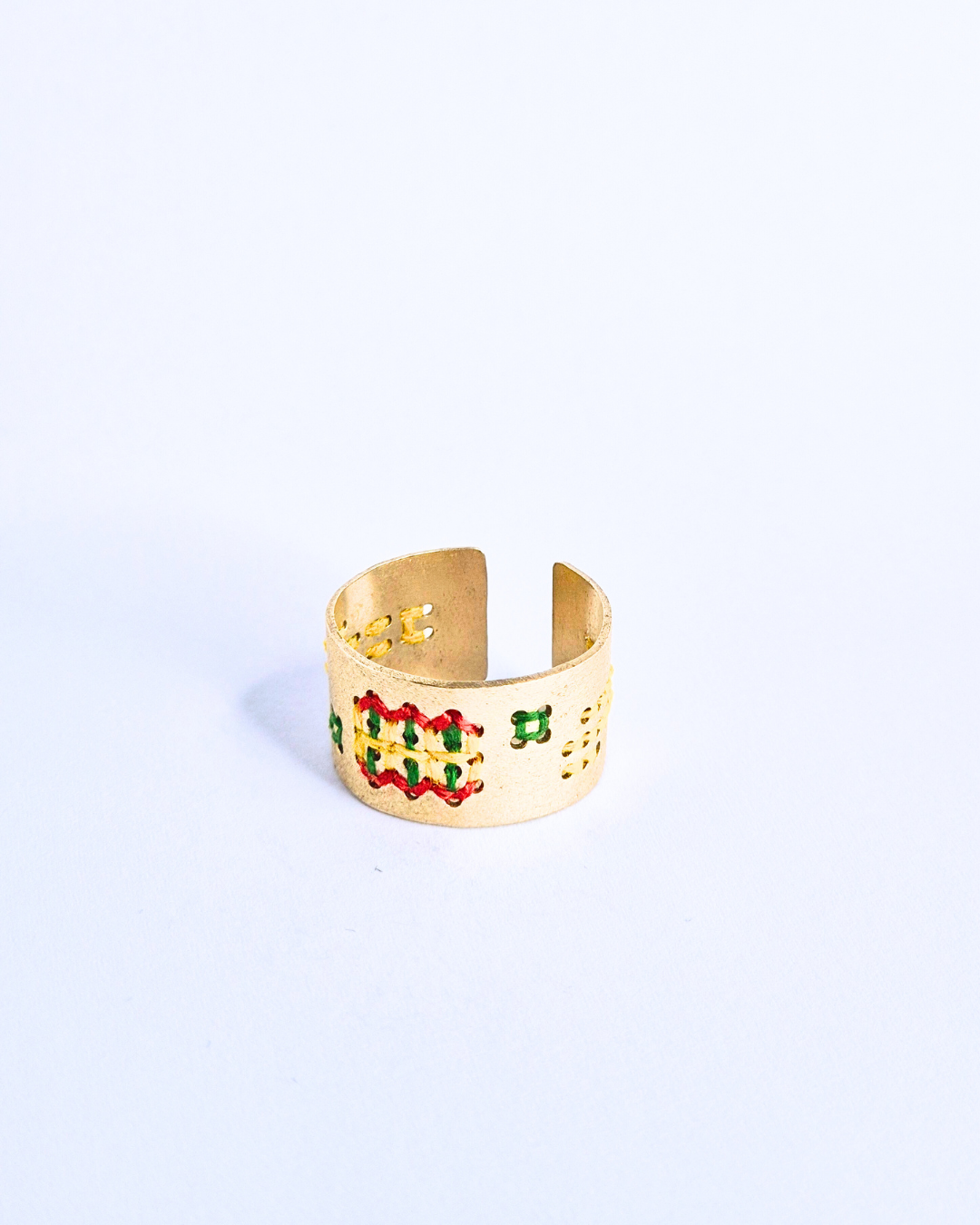 Balochi Rind Mojgan Silver balochi Embroidery Ring Line – Local Edition