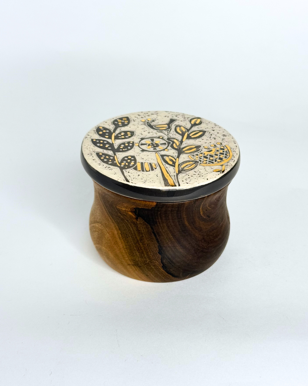 Mehrfam Small Candy Container With Ceramic Lid 2