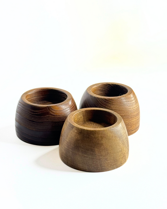 Mehrfam Wooden Candle Holder
